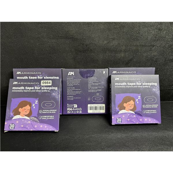 5 30-Packs of Arminaco Mouth Tape for Sleeping  (150PCS Total) - New