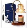 Image 1 : Anoredo Electric Candle Warmer Lamp with 2 Bulbs - Dimmable/Timer Wax Melting Lamp for Home - New!