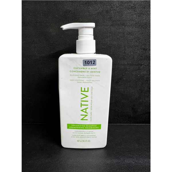 Native Cucumber and Mint Volumizing Shampoo 487ml - New