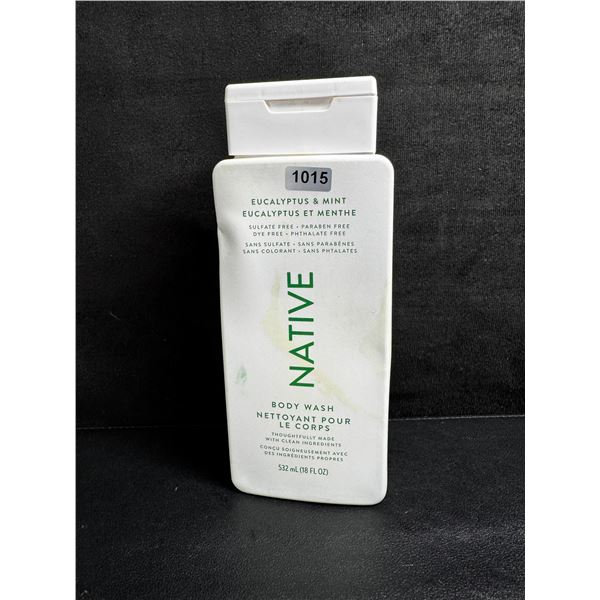 Native Eucalyptus and Mint Body Wash 532ml - New