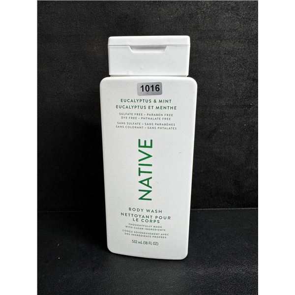 Native Eucalyptus and Mint Body Wash 532ml - New