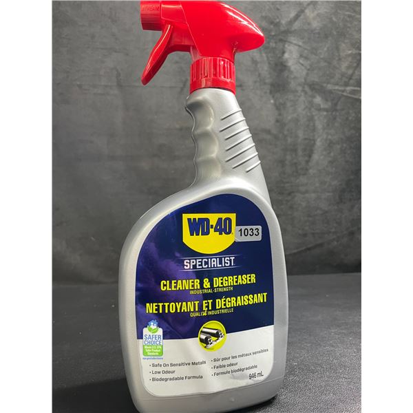 WD-40 Specialist Cleaner & Degreaser Industrial Strength Spray (946ml) - New