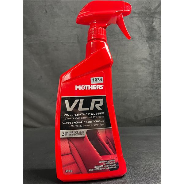 Mothers VLR Vinyl-Leather-Rubber 3-in-1 Surface Care Spray for Vehicles (710ml) - New