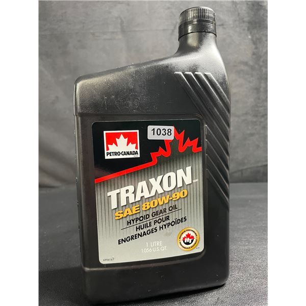 Traxon SAE 80W-90 Hypoid Gear Oil (1L Bottle) - New