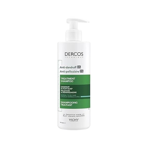 Vichy Laboratories Anti-Dandruff Treatment Shampoo for Sensitive Scalp (390ml) - New