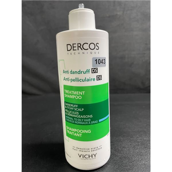Vichy Laboratories Anti-Dandruff Treatment Shampoo for Sensitive Scalp (390ml) - New (Broken Pump*)
