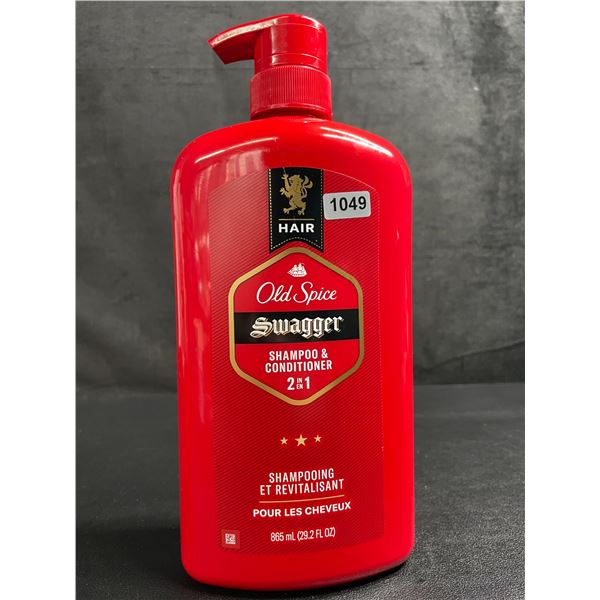Old Spice Swagger 2-in-1 Shampoo & Conditioner (Large 855ml Bottle) - New
