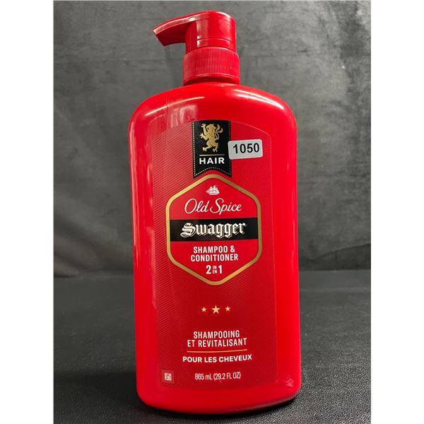 Old Spice Swagger 2-in-1 Shampoo & Conditioner (Large 855ml Bottle) - New