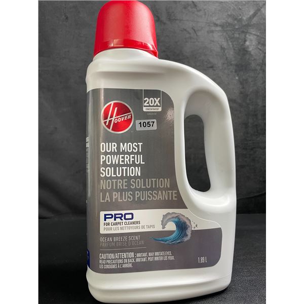 Hoover Pro Carpet Cleaner Solution (1.89L Jug) Ocean Breeze Scent - New