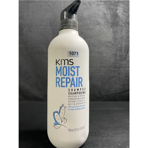 KMS Moist Repair Shampoo (750ml) Moisturizes & Repairs Hair - New