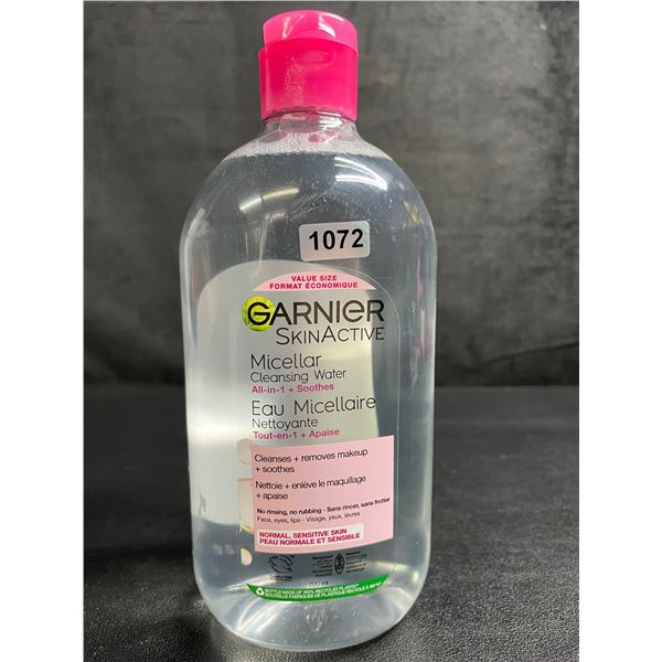 Garnier SkinActive Micellar Cleansing Water (700ml) Cleanses/Soothes + Removes Makeup - New