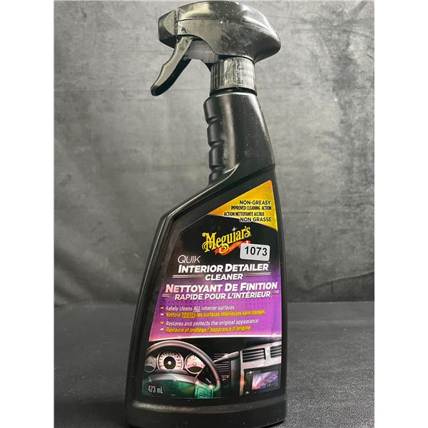 Meguiar's Quik Interior Detailer Cleaner Spray (473ml) for Vehicles - New