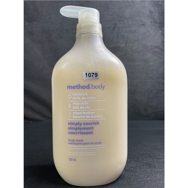 Method Simply Nourish Body Wash (828ml) Coconut, Rice Milk & Shea Butter - New
