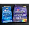 Image 1 : 2 Boxes of Crest 3D White Strips for Teeth (10pcs + 22pcs) New (Damaged Box)