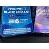 Image 2 : 2 Boxes of Crest 3D White Strips for Teeth (10pcs + 22pcs) New (Damaged Box)