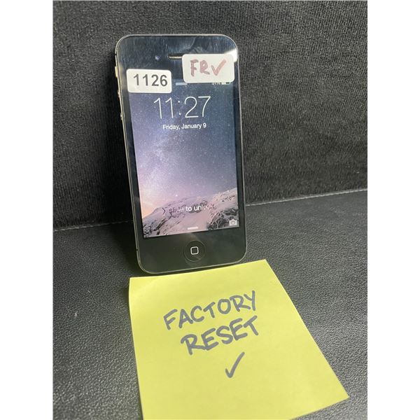 Apple iPhone 4 (Model: A1387) Works/Unlocked/Factory Reset/Ready-To-Use - Used