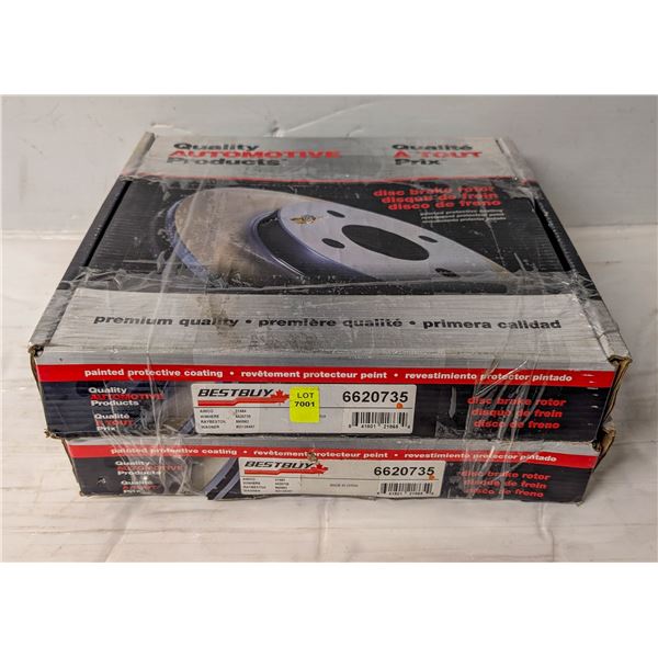 NEW FRONT NISSAN, ALTIMA ROTORS - PAIR