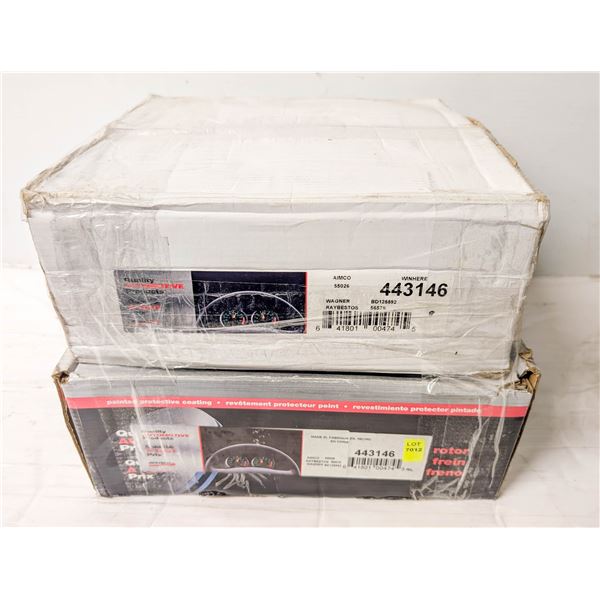 NEW FRONT BESTBUY DISC BRAKE ROTORS - PAIR