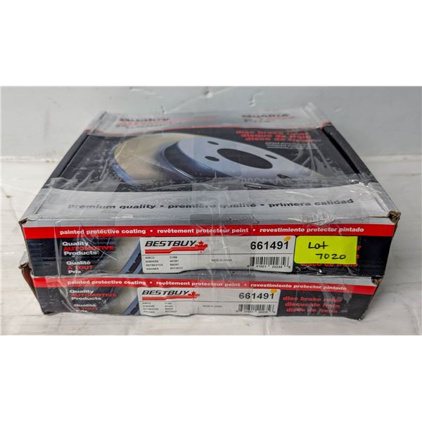 REAR BESTBUY DISC BRAKE ROTORS - PAIR