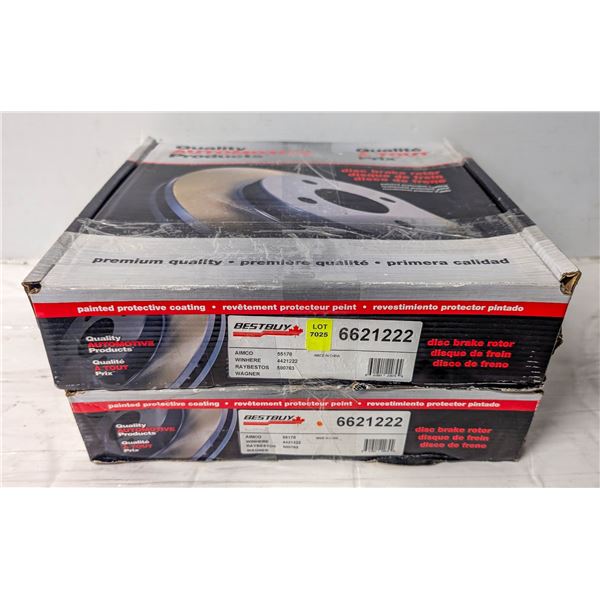 NEW REAR CHEV/GMC BRAKE ROTORS - PAIR