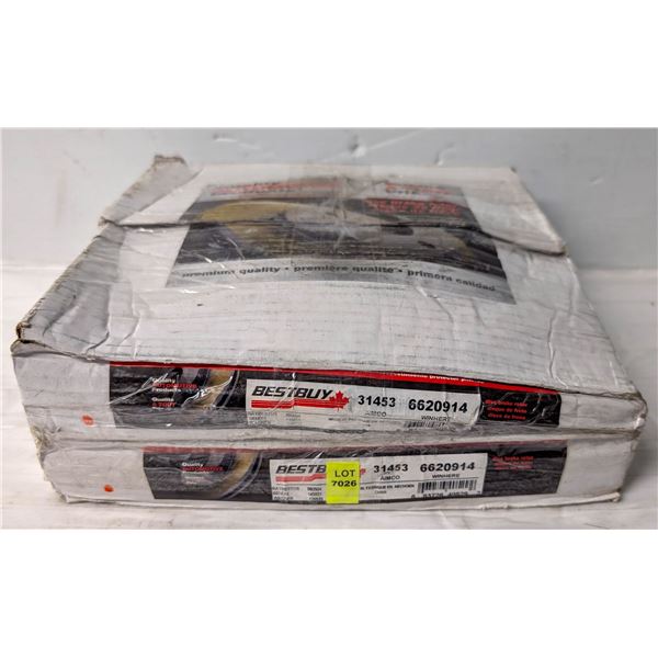 NEW HYUNDAI FRONT BRAKE ROTORS - PAIR