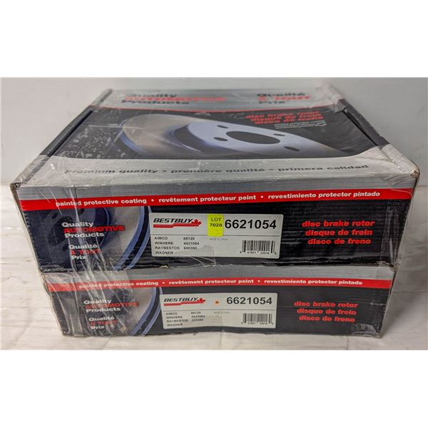 NEW CHEV HD REAR BRAKE ROTORS - PAIR