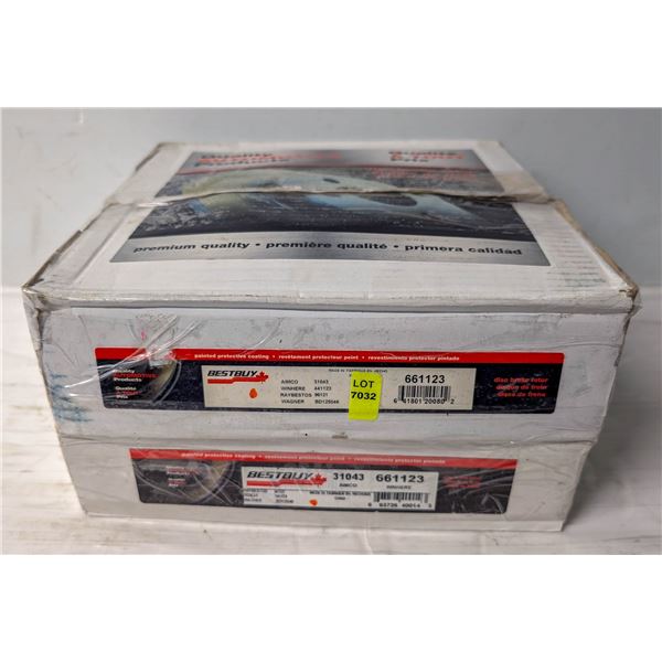 NEW SUBARU REAR BRAKE ROTORS - PAIR