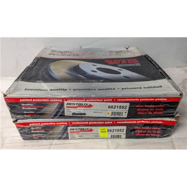 NEW NISSAN/INFINITI FRONT BRAKE ROTORS - PAIR