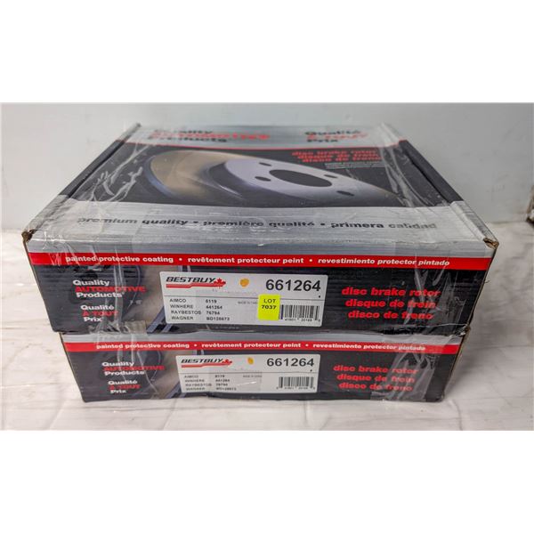 NEW JEEP REAR DISC BRAKE ROTORS - PAIR