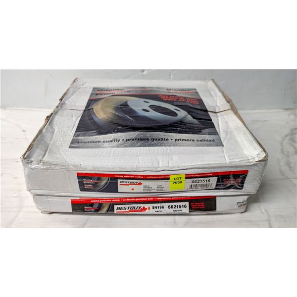 NEW FORD/LINC FRONT BRAKE ROTORS - PAIR