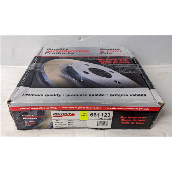 NEW SUBARU REAR BRAKE ROTOR - SINGLE