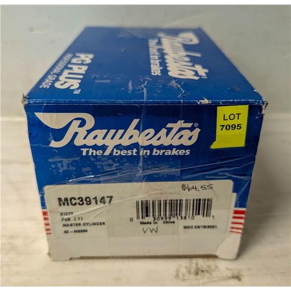 NEW RAYBESTOS VOLKSWAGON MASTER CYLINDER