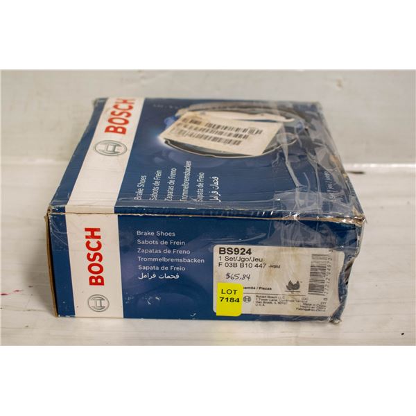 BOSCH REAR BRAKE SHOES MITSUBISHI, NISSAN