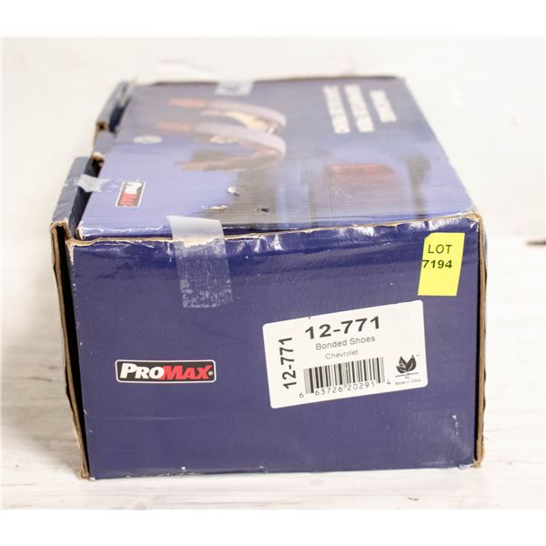 REAR BRAKE SHOES PROMAX CHEV, RAM, FORD TRUCKS
