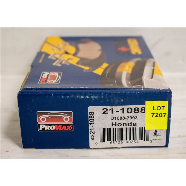 PROMAX REAR BRAKE PADS HONDA ODYSSEY
