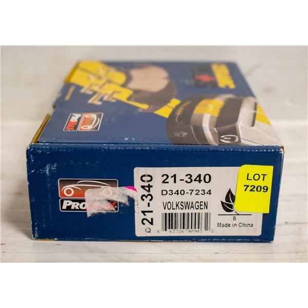 PROMAX REAR BRAKE PADS AUDI, VOLKSWAGON