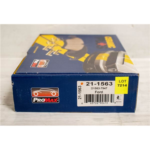 PROMAX FRONT BRAKE PADS FORD FOCUS, ESCAPE, CMAX