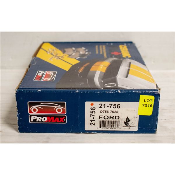 PROMAX FRONT BRAKE PADS FORD, ECOLINES, S.D, EXCUR