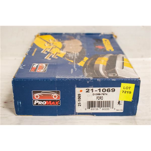 PROMAX FRONT BRAKE PADS FORD SUPER DUTY