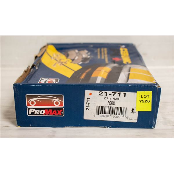 PROMAX REAR BRAKE PADS FORD TRUCKS, LINCOLN