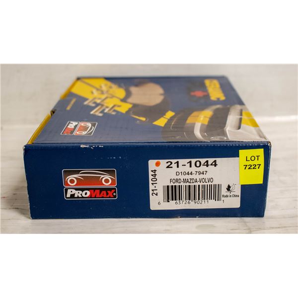 PROMAX FRONT BRAKE PADS FORD, MAZDA, VOLVO