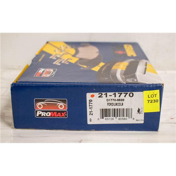 PROMAX FRONT BRAKE PADS FORD TRUCKS, LINCOLN