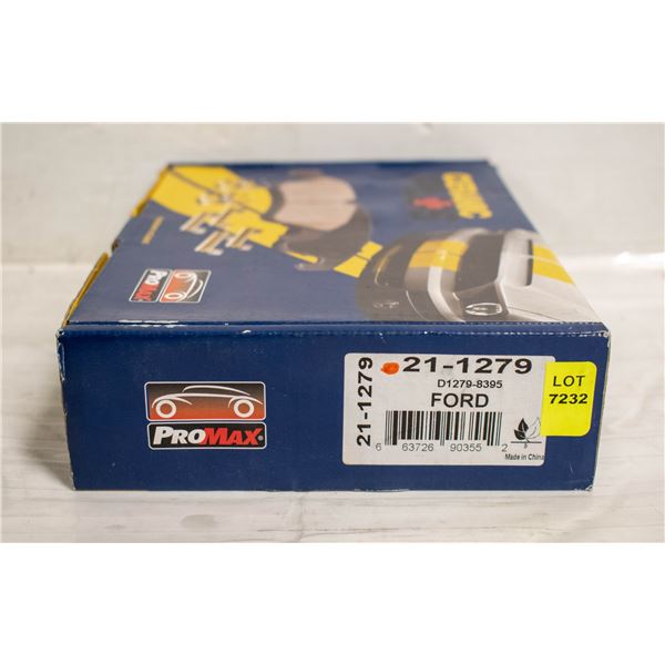 PROMAX REAR BRAKE PADS FORD, LINCOLN