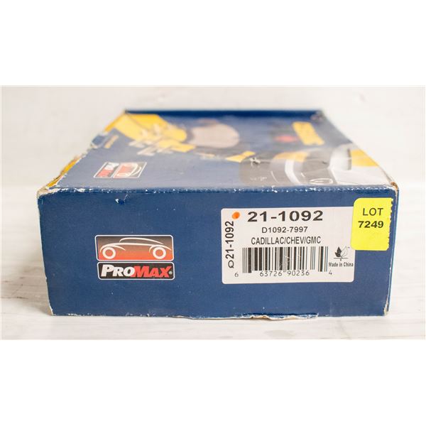 NEW CHEVROLET PROMAX FRONT BRAKE PADS