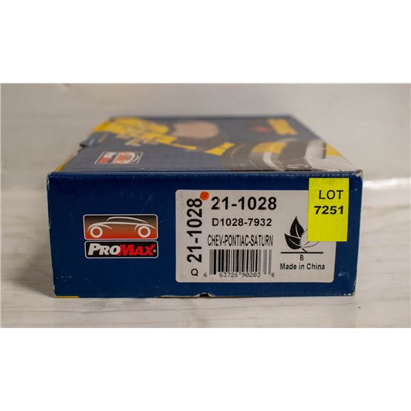 NEW CHEVROLET PROMAX FRONT BRAKE PADS