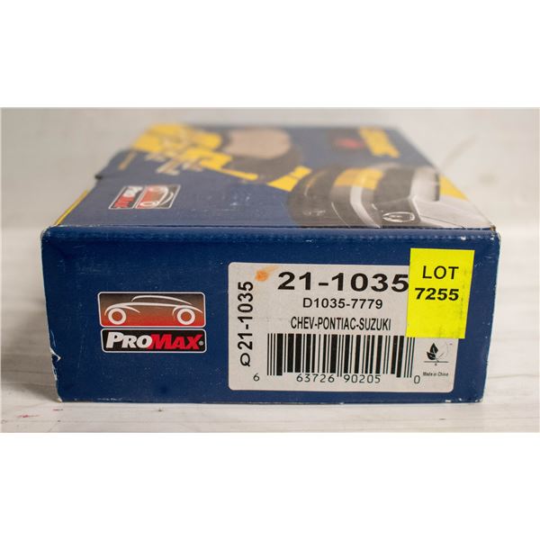 NEW CHEV, PONTIAC, SUZUKI FRONT BRAKE PADS