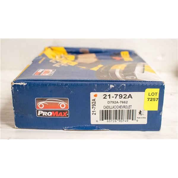 NEW CHEV SILVERADO PROMAX REAR BRAKE PADS
