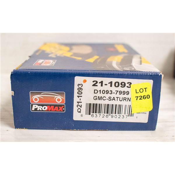 NEW BUICK, PONTIAC, CHEV, SATURN REAR BRAKE PADS