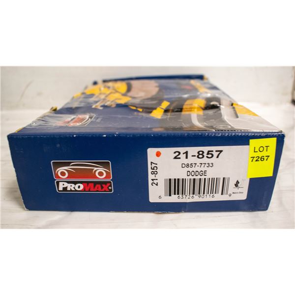 NEW DODGE PROMAX FRONT BRAKE PADS