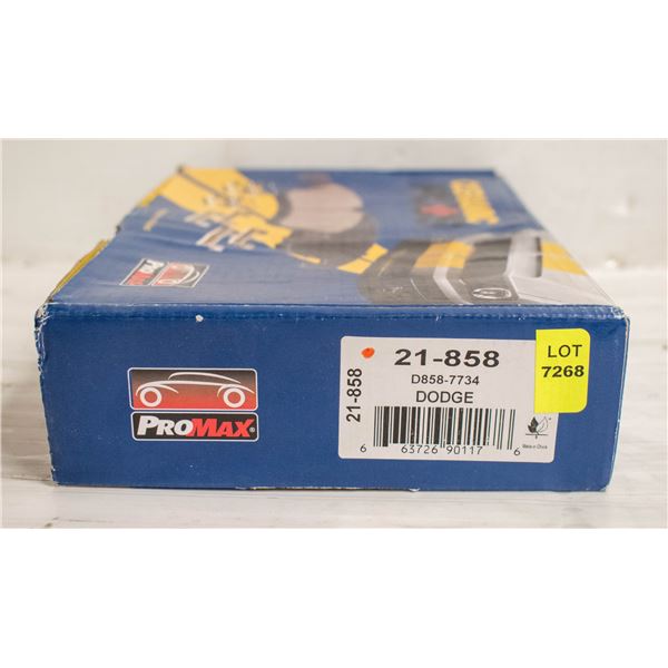 NEW DODGE PROMAX DISC BRAKES PROMAX